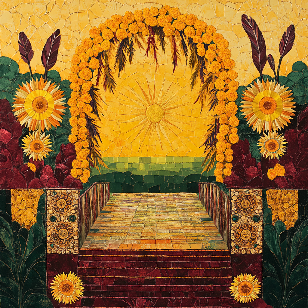 Frida Kahlo Inspired Sunbridge Of Feathers paint by numbers