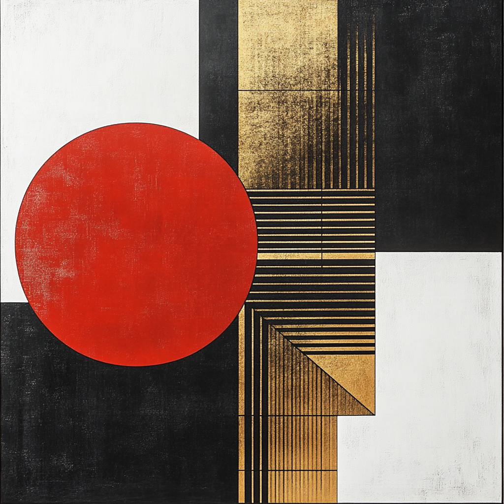 Kazimir Malevich Inspired Celestial Square Symphony Paint by numbers art