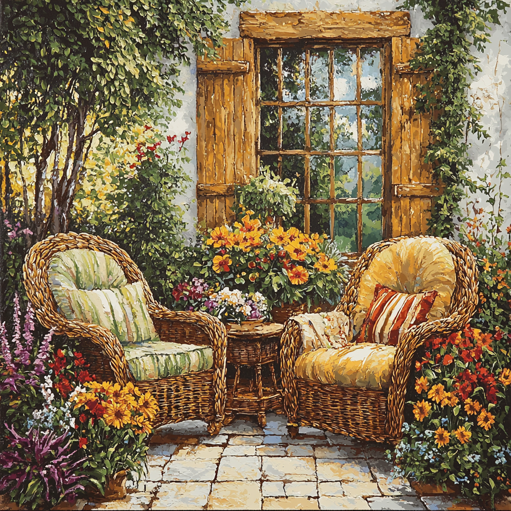 An Afternoon Of Love Numbered Painting Kits