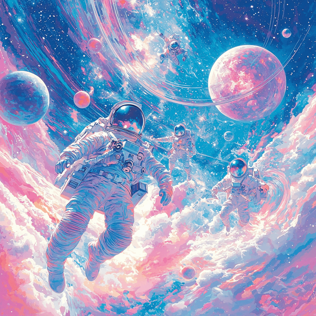 Alex Ross Inspired Celestial Explorers Paint By Numbers