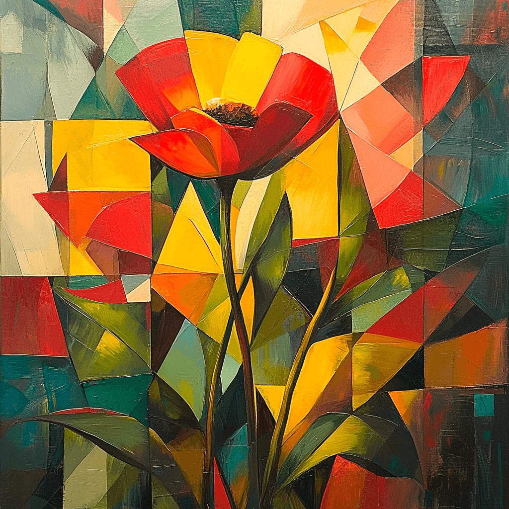 Paul Cézanne Inspired Mystic Floral Impressions Paint By Numbers Kits