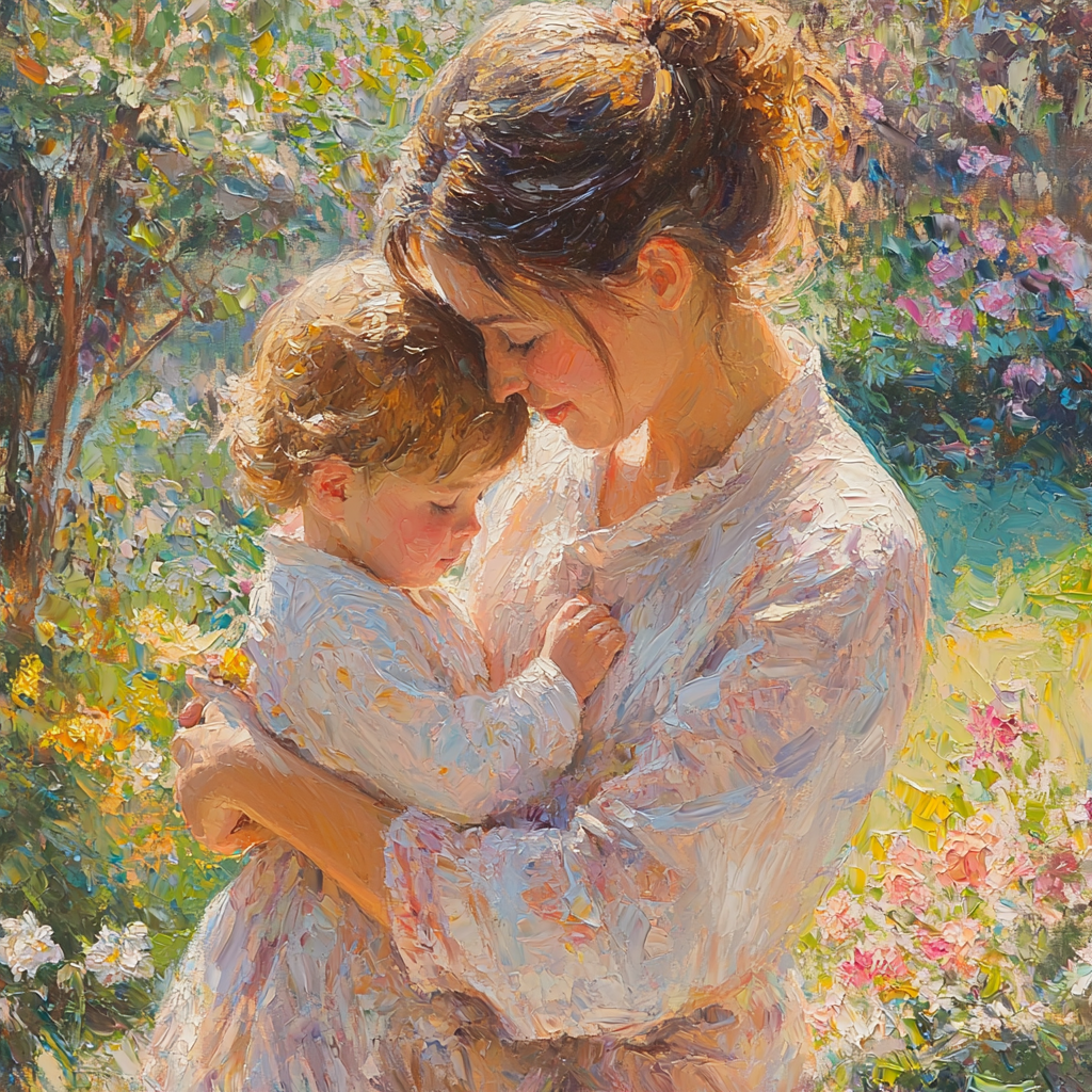 Love’s Gentle Embrace Paint By Numbers