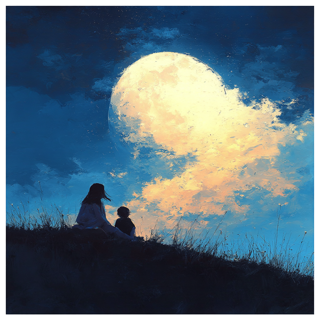 Moonlight Promises Number Painting