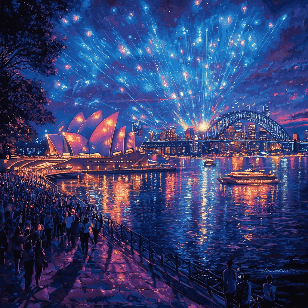 Vivid Sydney - Sydney Paint By Number