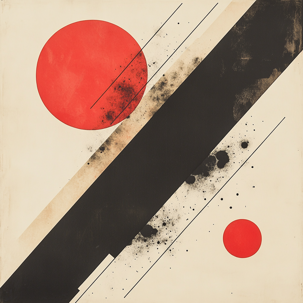 Kazimir Malevich Inspired Void And Vector Chorus Numbered painting kits