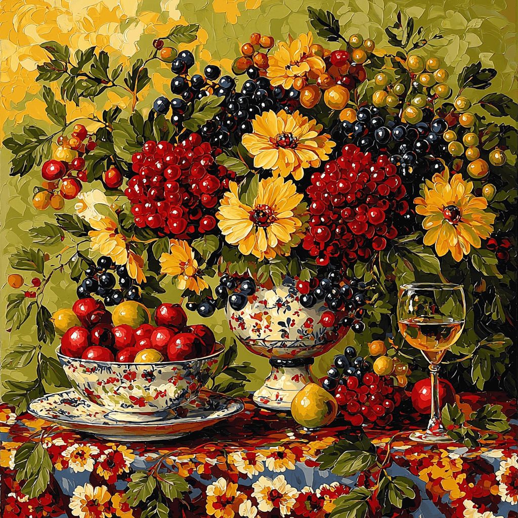Jan Vermeer Inspired Timeless Flora Painting Number Kit