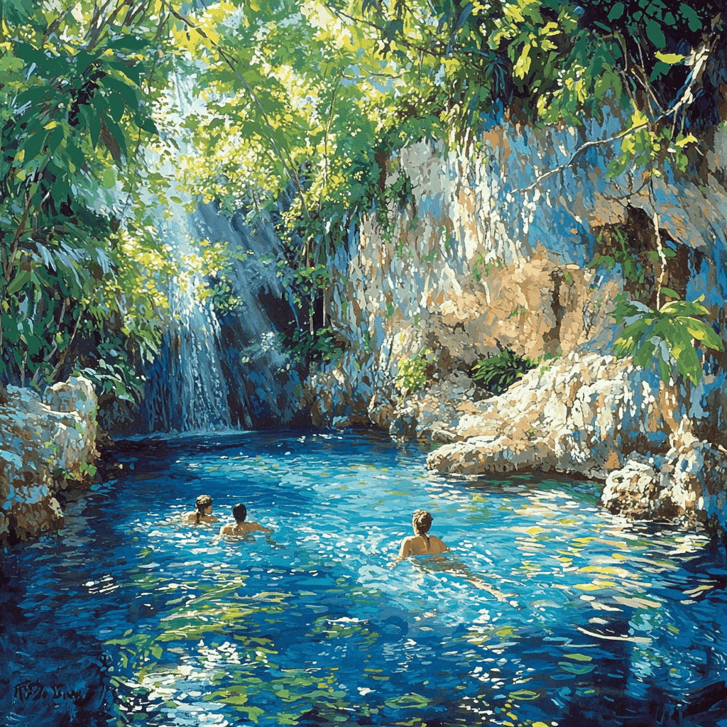Cenotes Of Yucatán - Yucatán Peninsula Paint By Color