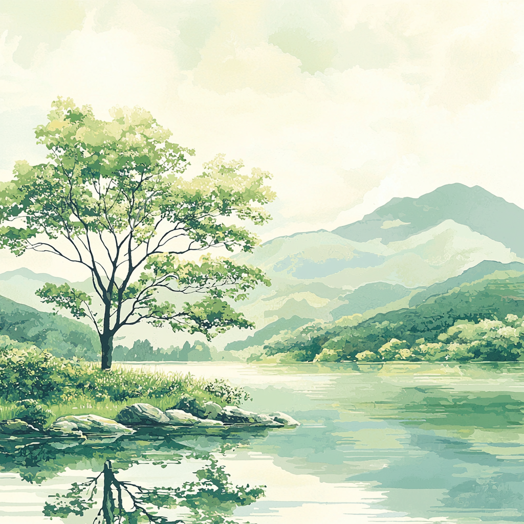 Zhao Mengfu Inspired The Grace Of Time Number Painting