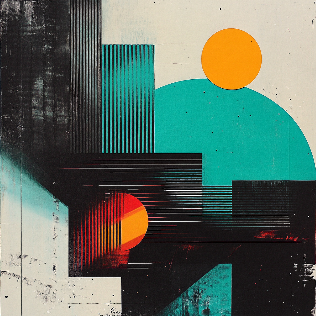 Wassily Kandinsky Inspired Musical City Painting by numbers kit