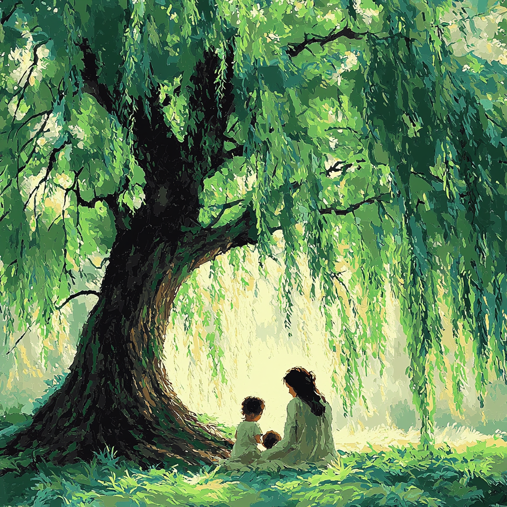 Whisper Of The Willows DIY Paint By Numbers