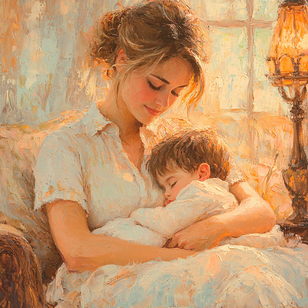 Home In Her Arms DIY Paint By Numbers