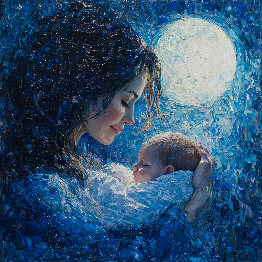 A Mother's Blessing Paint By Numbers Art