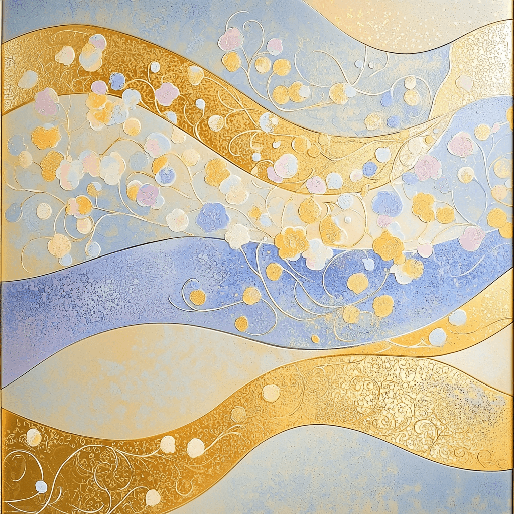 Gustav Klimt Inspired Harmonious Whispers DIY Paint By Numbers