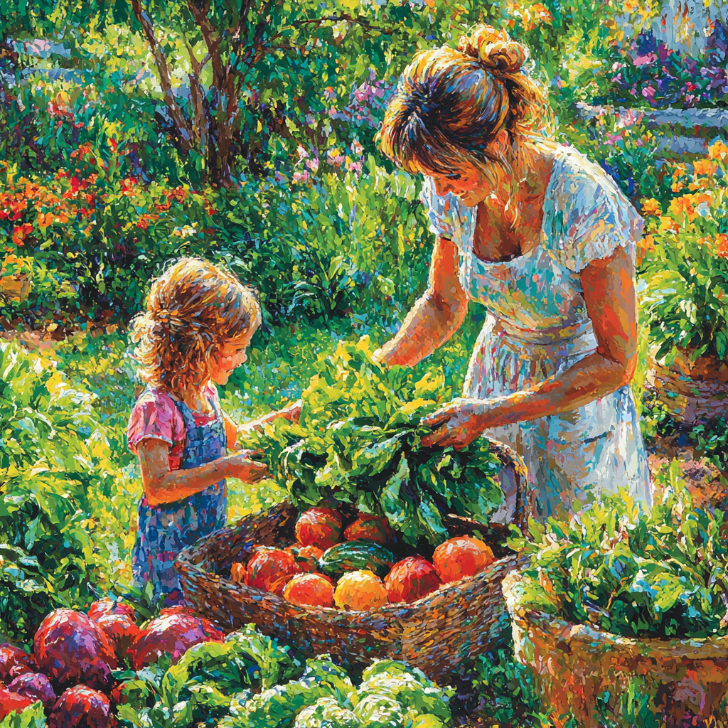 Homegrown Harvest DIY Paint By Numbers