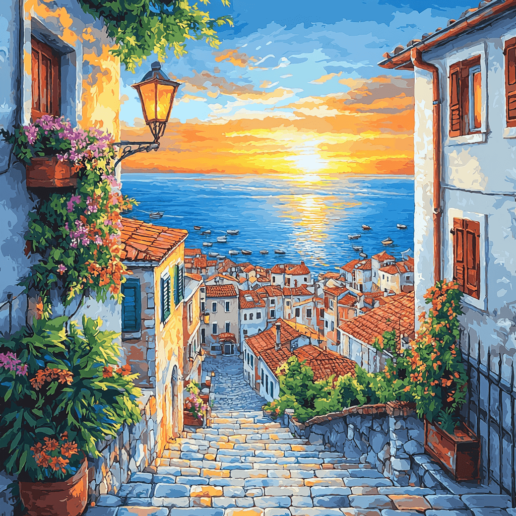 Piran - Slovenia Paint By Number