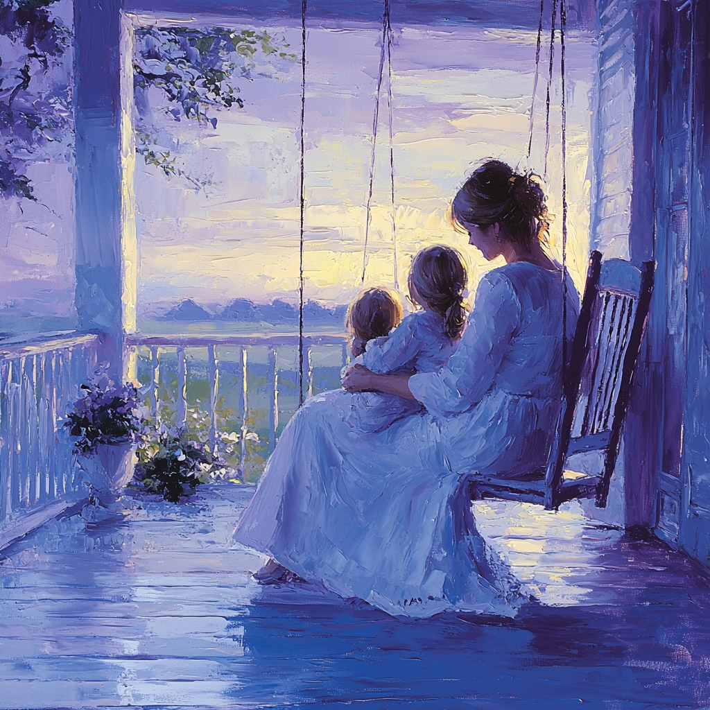 Twilight Conversations DIY Paint By Numbers