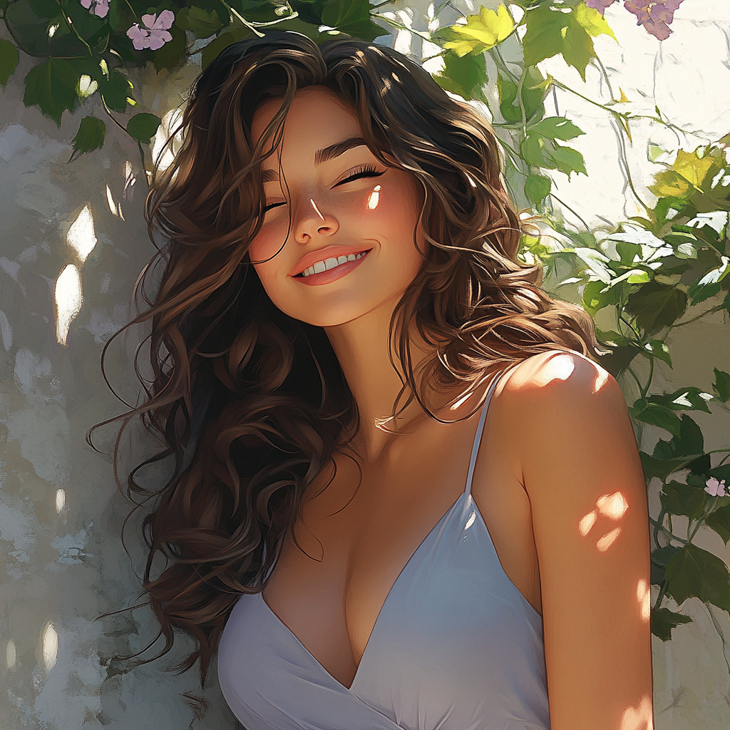 Megara Playful Wink paint by color