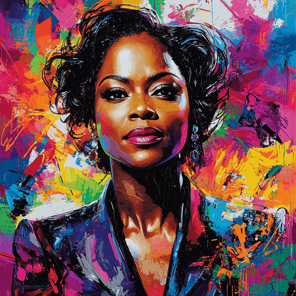 Viola Davis: The Authentic Voice Of Power Painting Number Kit