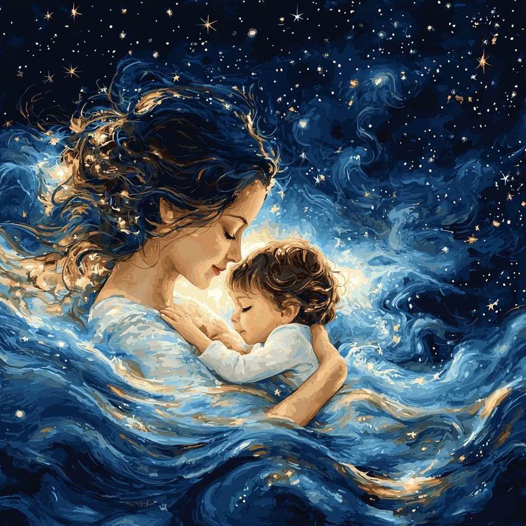 Starlit Memories Painting Number Kit