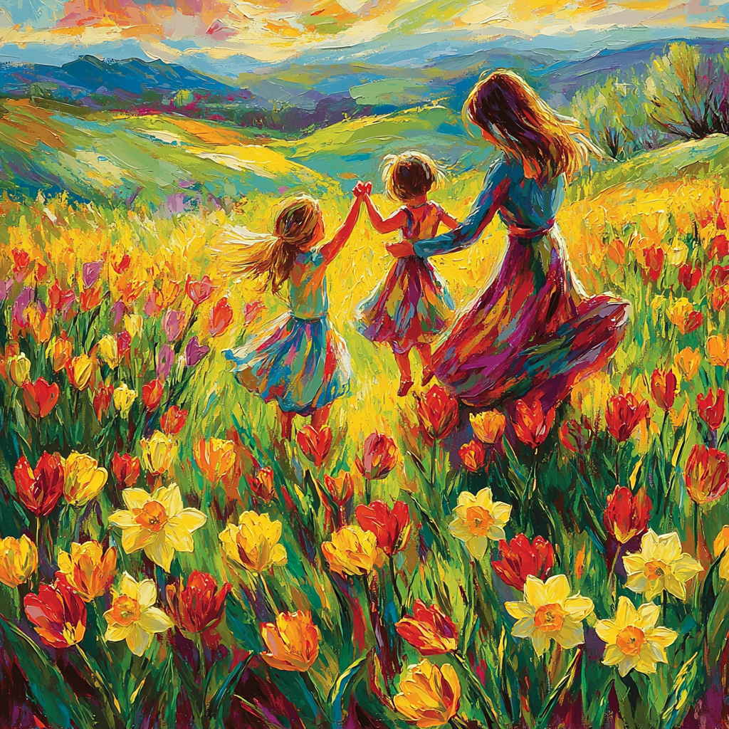 Spring Harmony Symphony Paint By Numbers Art