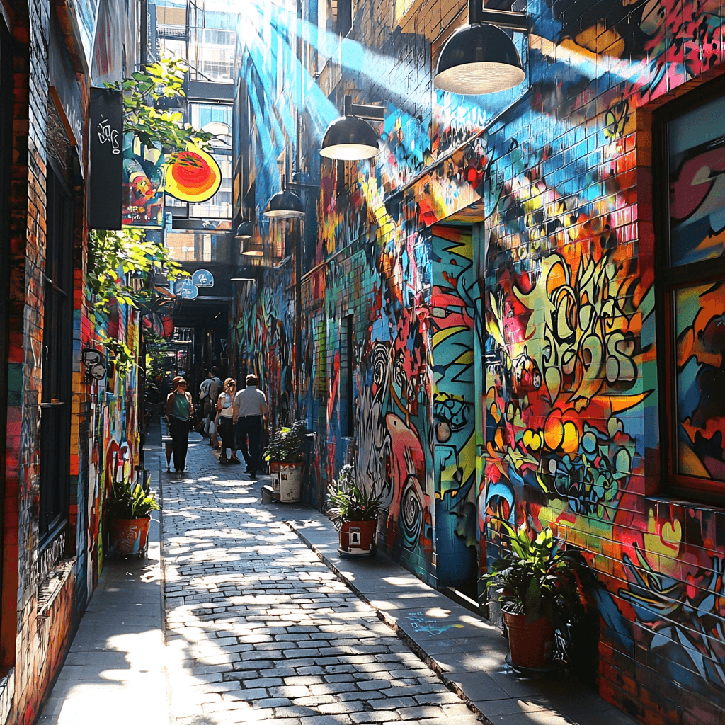 Street Art Tour In Melbourne Paint By Numbers Kits