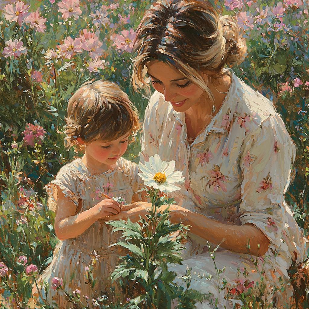 Love's First Bloom Paint By Numbers