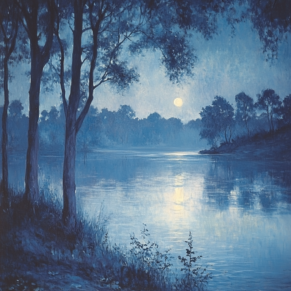 James McNeill Whistler Inspired Nocturne Numbered painting kits