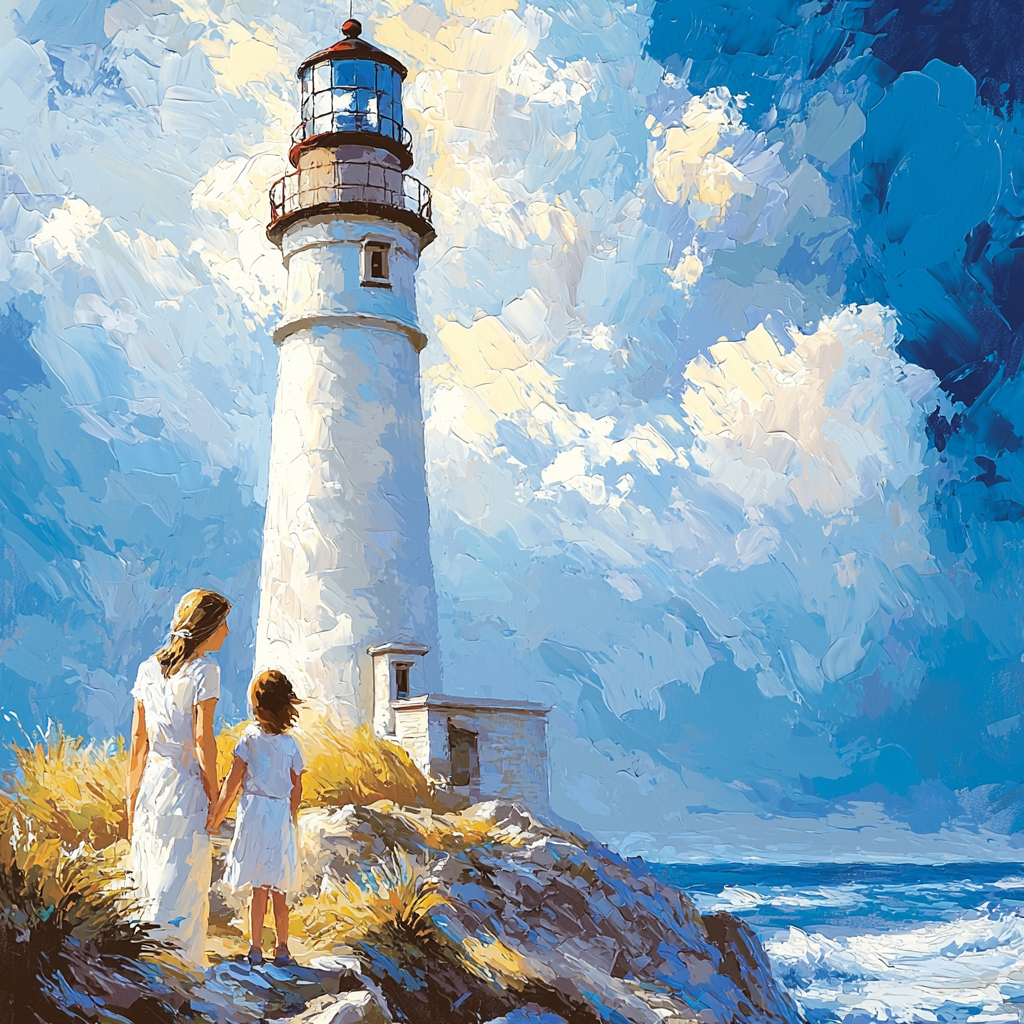 The Lighthouse Of Love Paint By Number