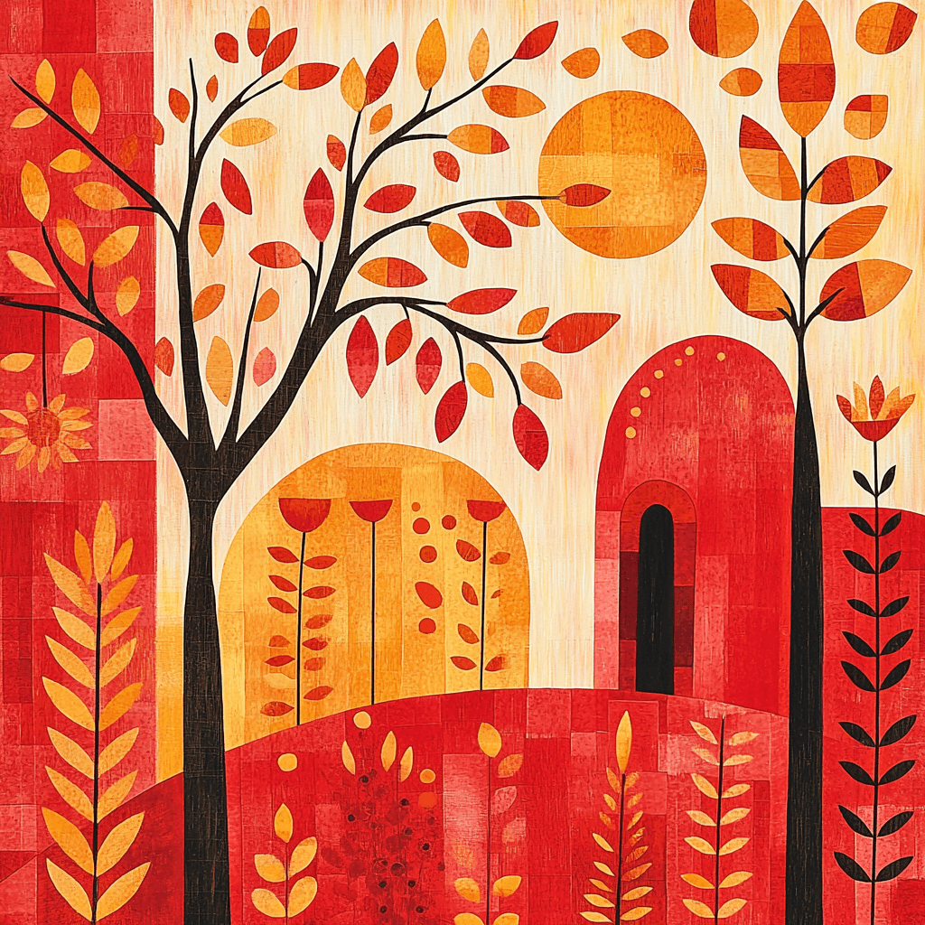 Paul Klee Inspired Rhythm Of Nature Painting By Numbers Kit