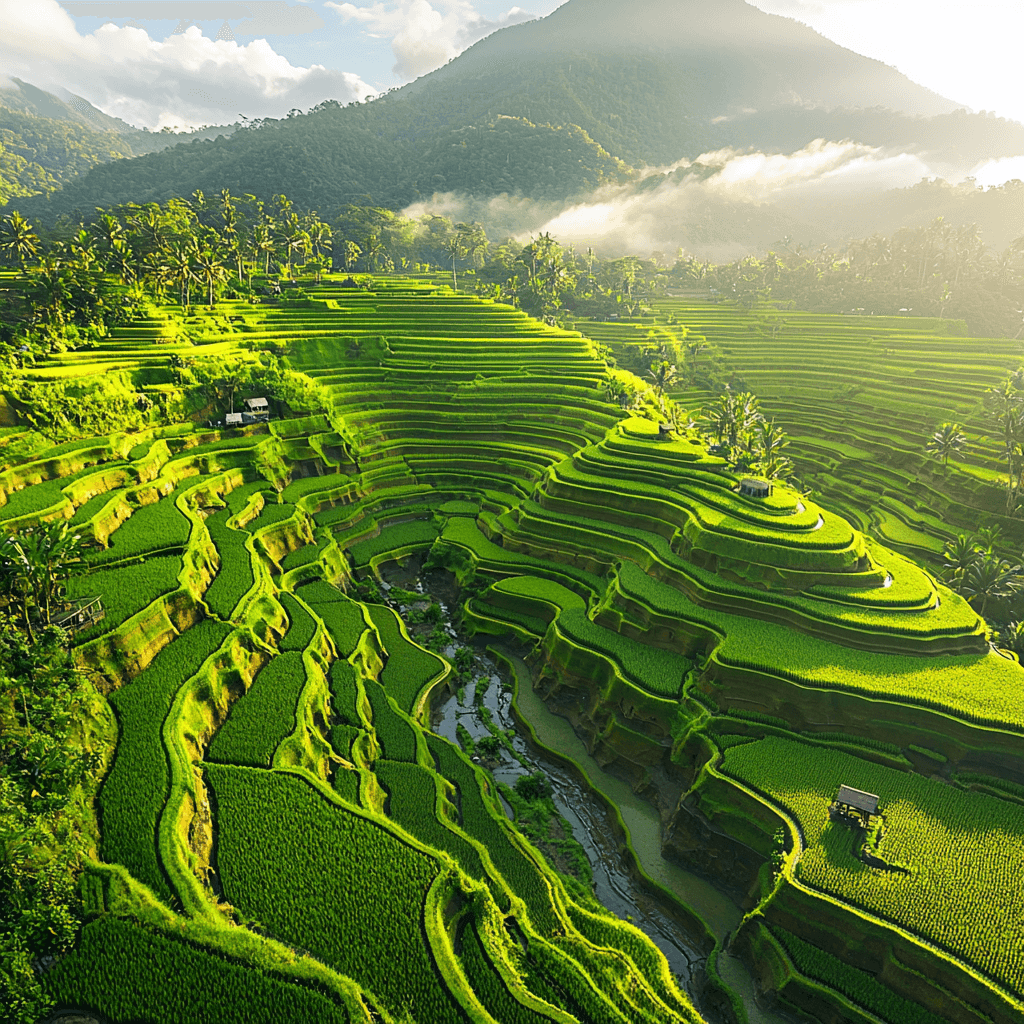 Banaue Rice Terraces Paint By Number