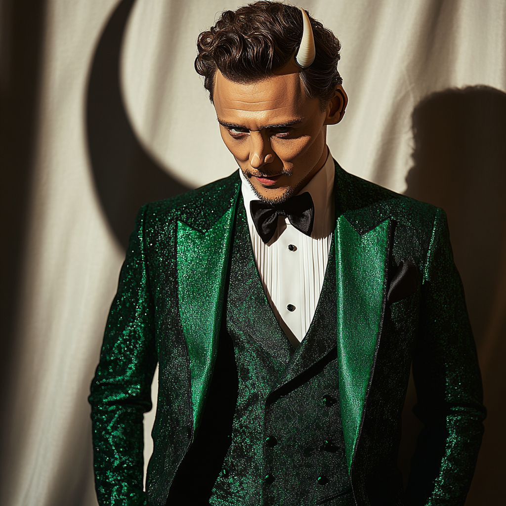 Tom Hiddleston: Whispering Mischief Of The Modern Loki DIY paint by numbers