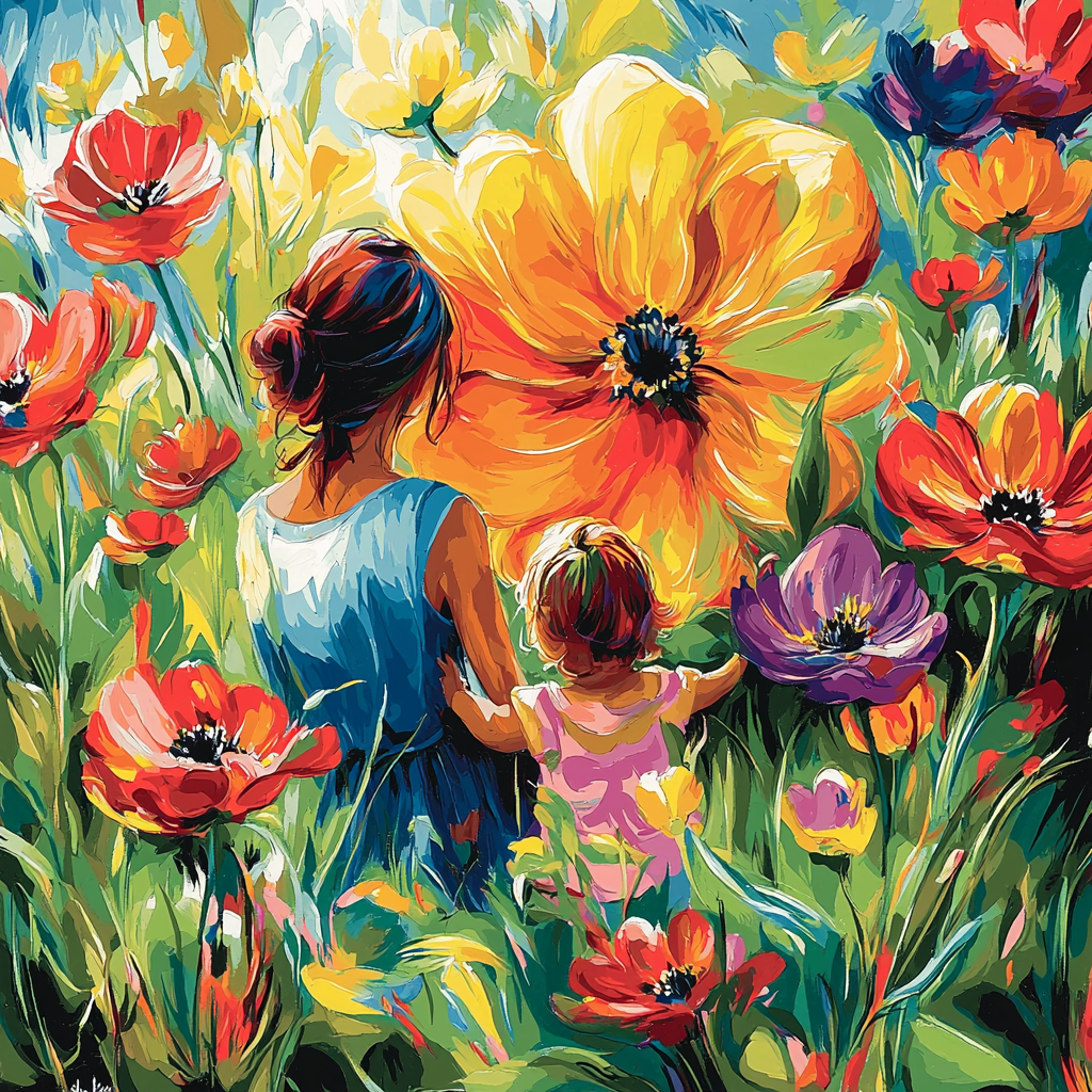 A Garden Of Hugs Paint By Numbers Kits