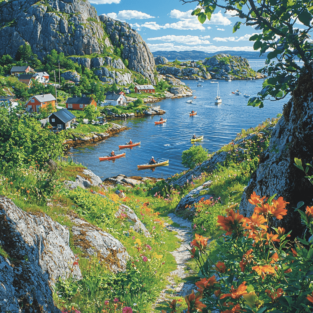 Gothenburg Archipelago - Sweden Painting Number Kit