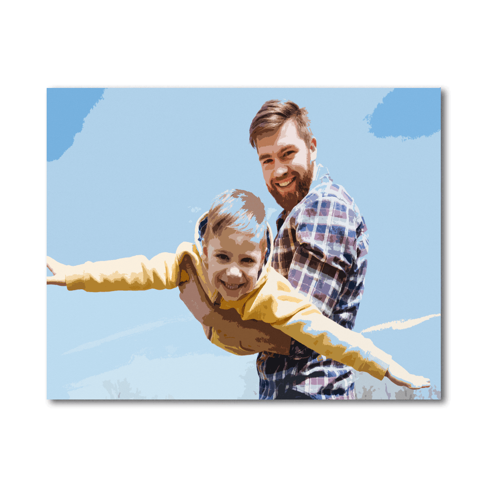 Customized And Personalized Paint By Numbers Kit