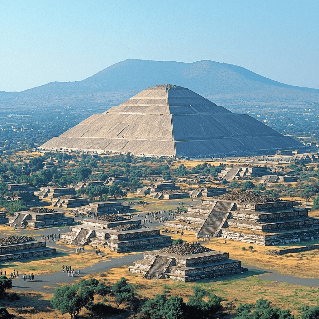 Teotihuacan - Mexico City Paint By Numbers