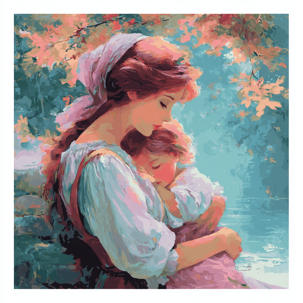 Eternal Bond In Pastels Paint By Color