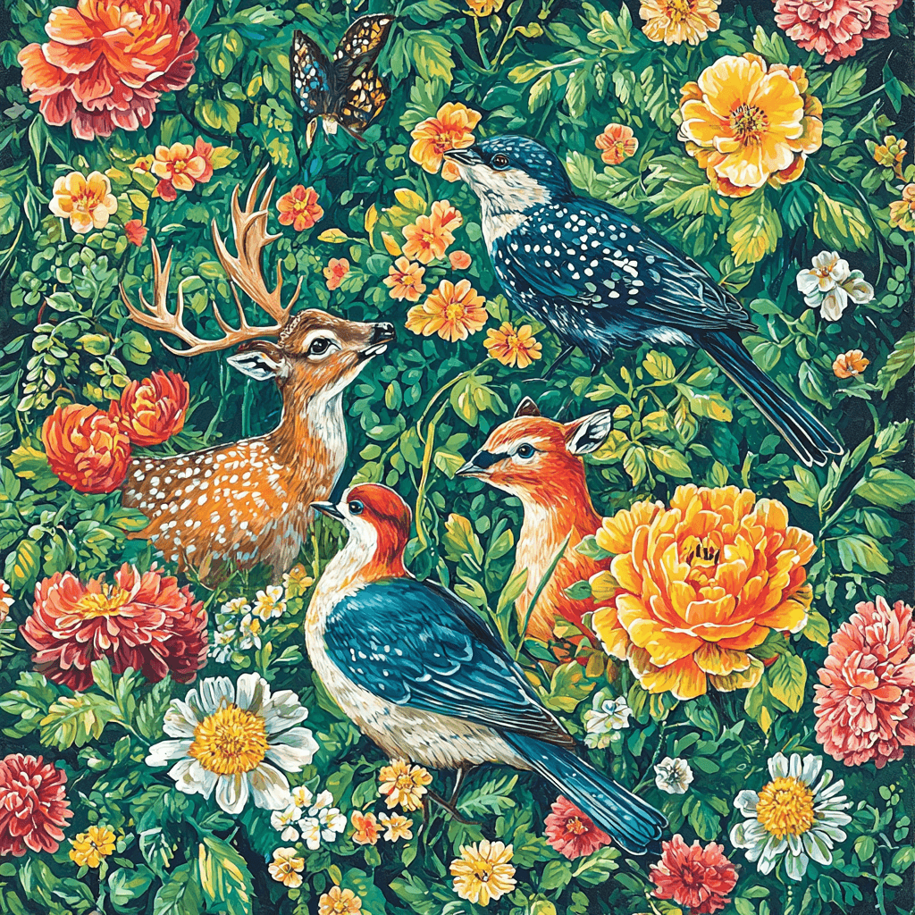 John James Audubon Inspired Whispers Of The Wild Painting By Numbers Kit