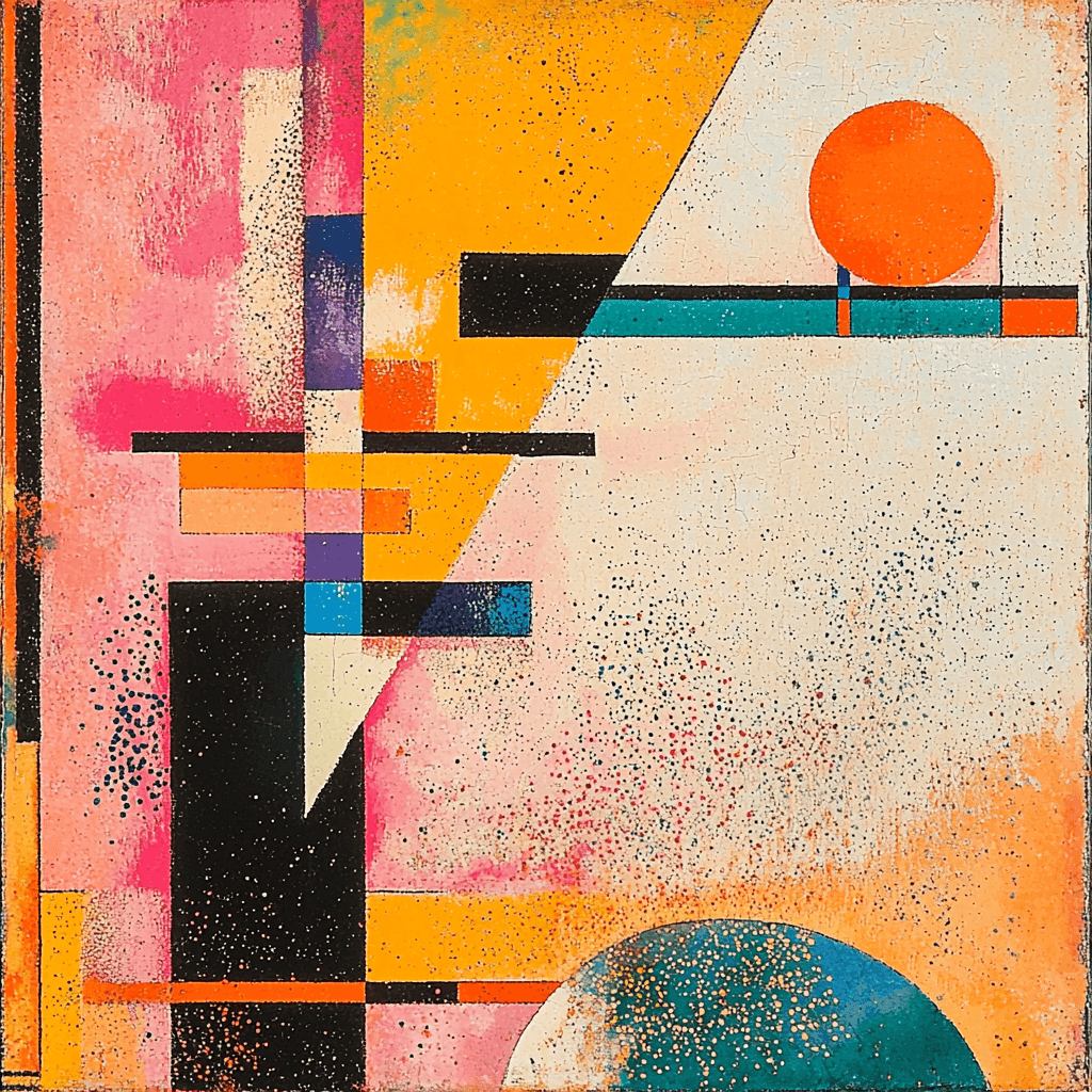 Wassily Kandinsky Inspired Patterns Of Dreams Paint By Numbers