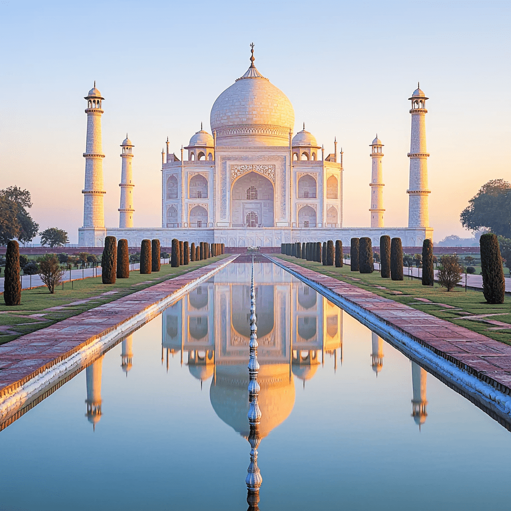 Taj Mahal - Agra Paint By Numbers