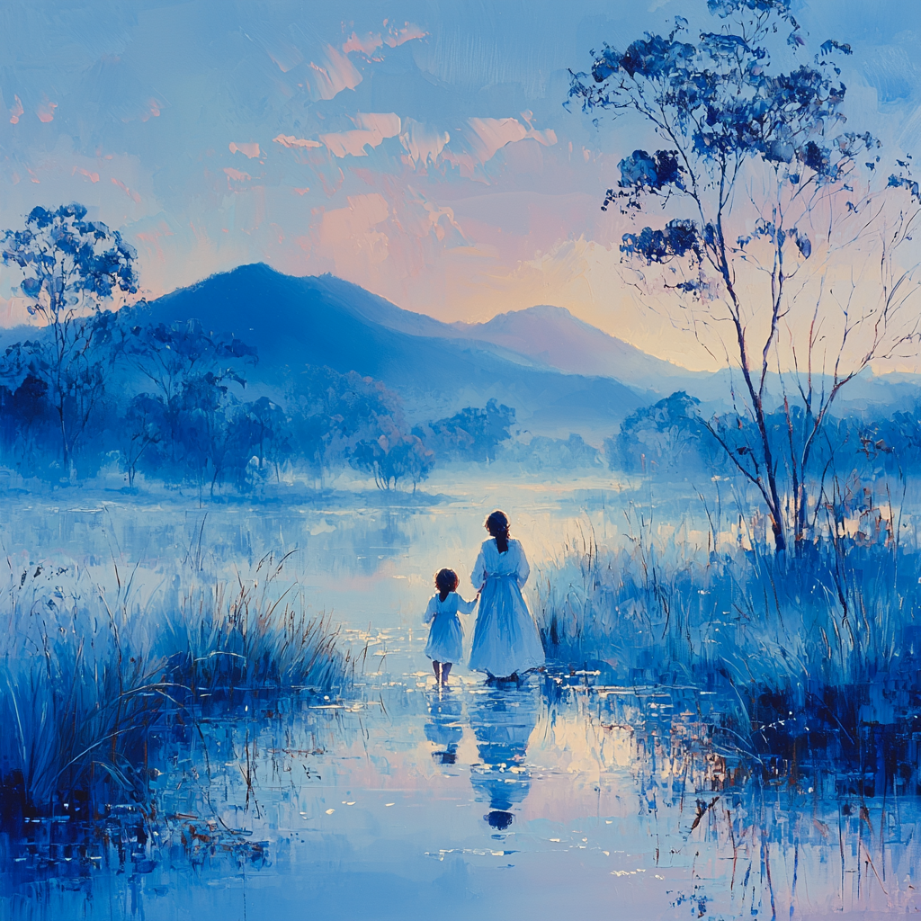 Daybreak Stroll Paint By Number