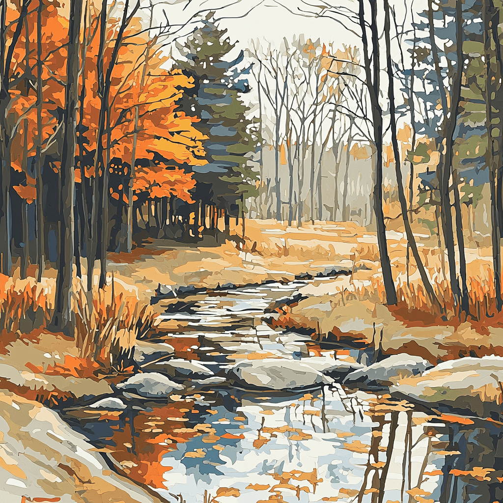 Nandalal Bose Inspired Silent Rhythms Of The Wild Paint By Color