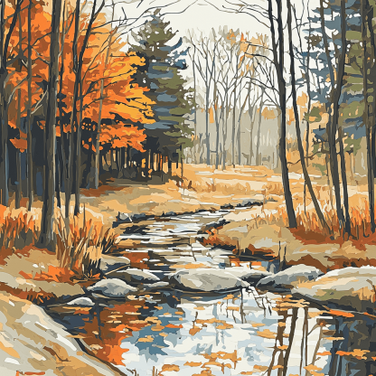 Nandalal Bose Inspired Silent Rhythms Of The Wild Paint By Color