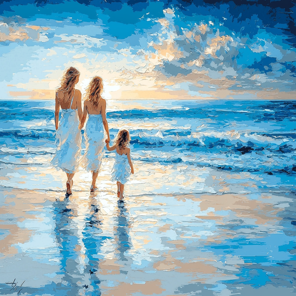 Ocean Of Memories Painting By Numbers Kit