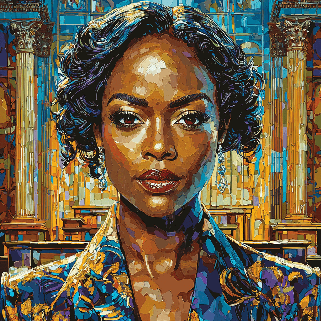 Viola Davis: The Unyielding Strength Of Annalise Keating Painting By Numbers Kit