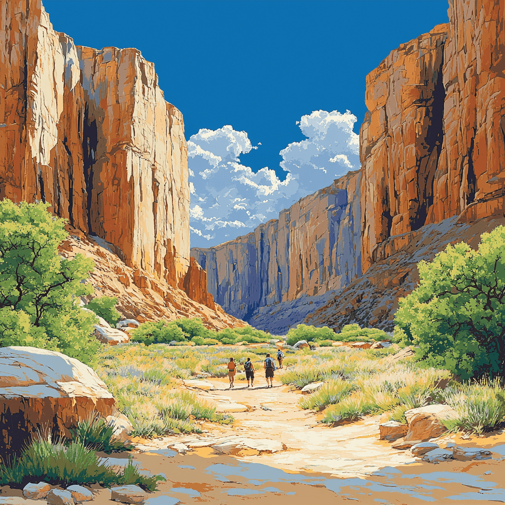Red Rock Canyon - Las Vegas Painting Number Kit