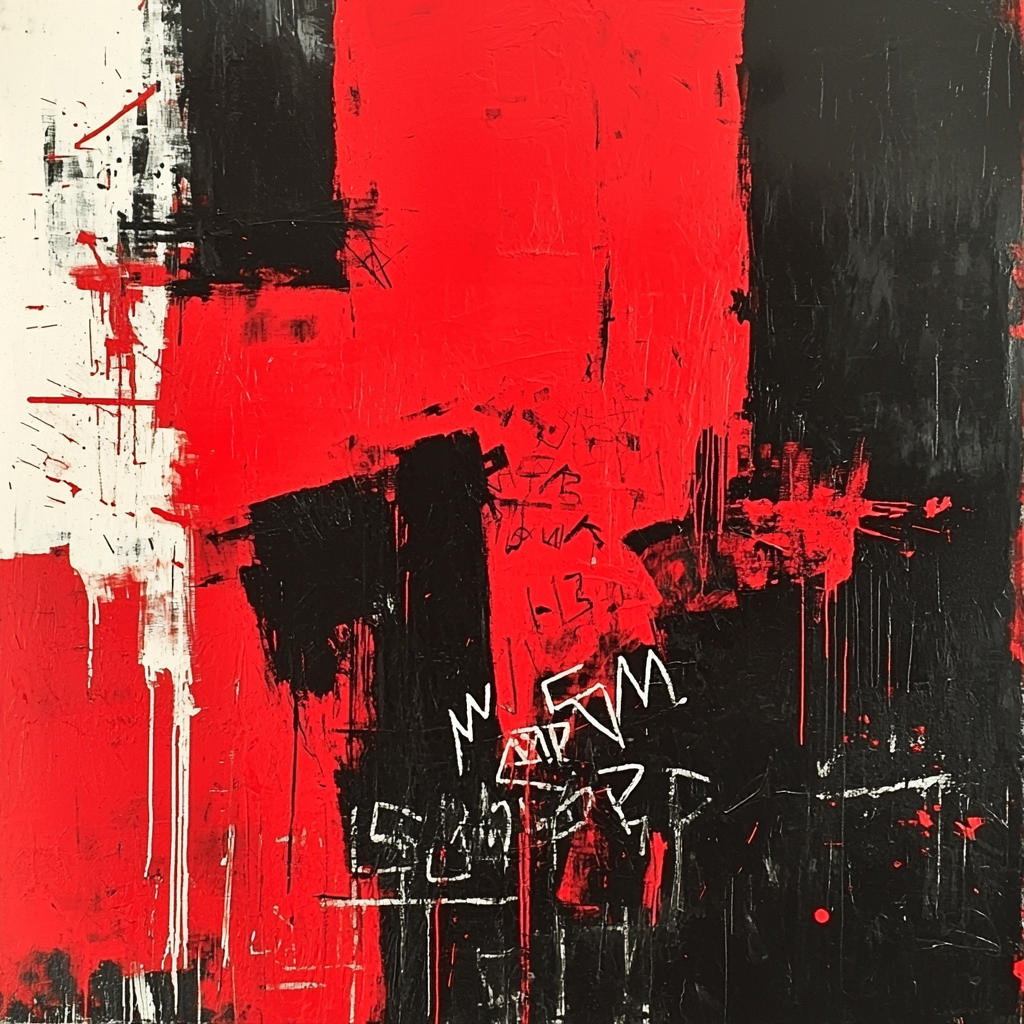 Jean-Michel Basquiat Inspired Visions Of Resistance Numbered Painting Kits