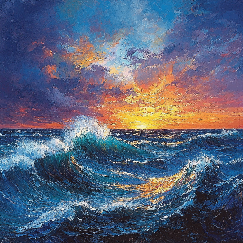 J.M.W. Turner Inspired Epic Seascape Adventure Painting By Numbers Kit