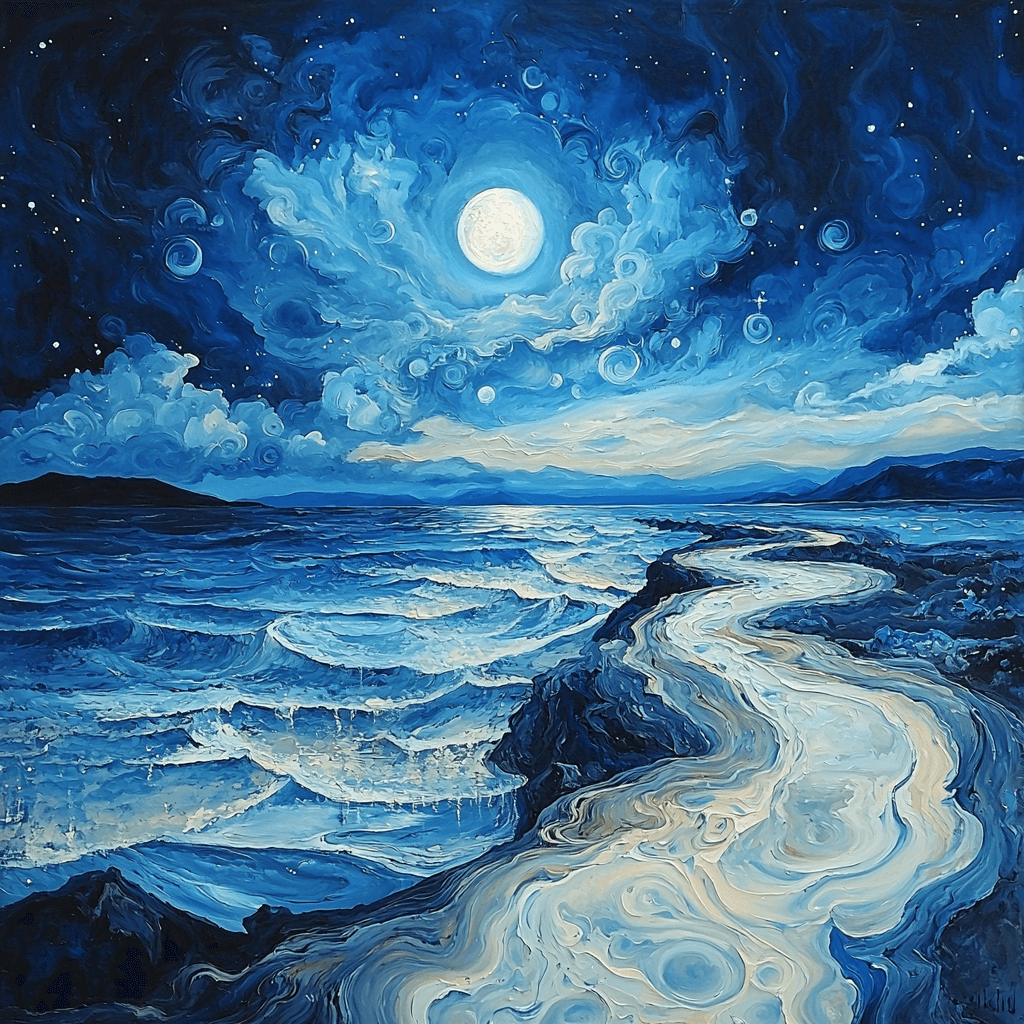 Salvador Dali Inspired Midnight Mirage Paint By Numbers Art