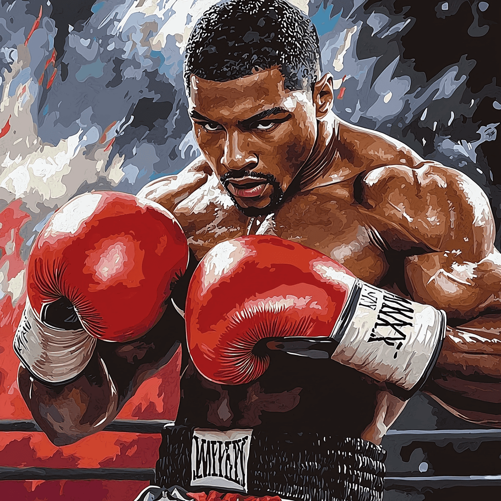 Michael B. Jordan: Creed's Determined Heartbeat Painting Number Kit