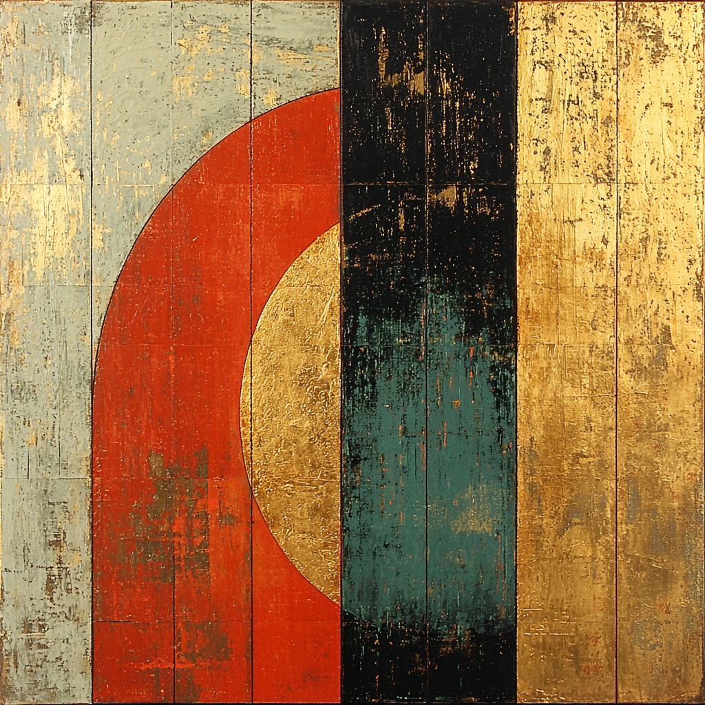 Gustav Klimt Inspired Temporal Essence Paint By Color